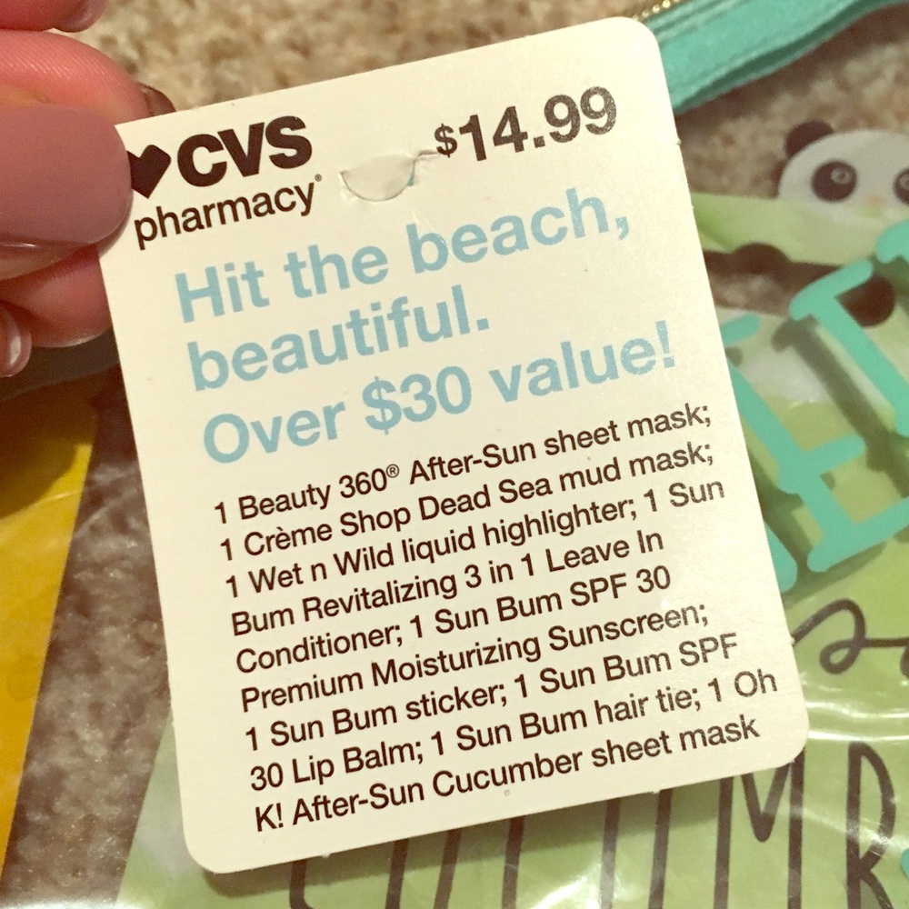 Beach Beauty Bag ☀️